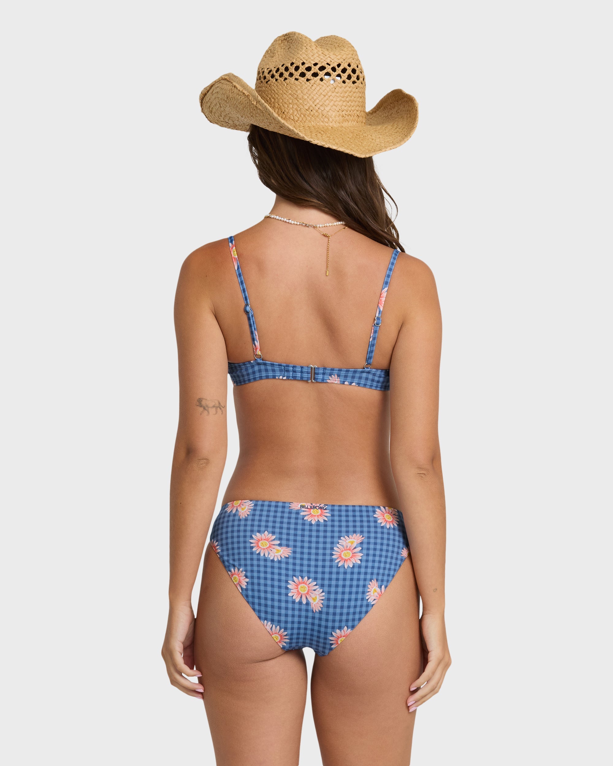 Western Sky Lowrider Full Bikini Bottoms - True Navy