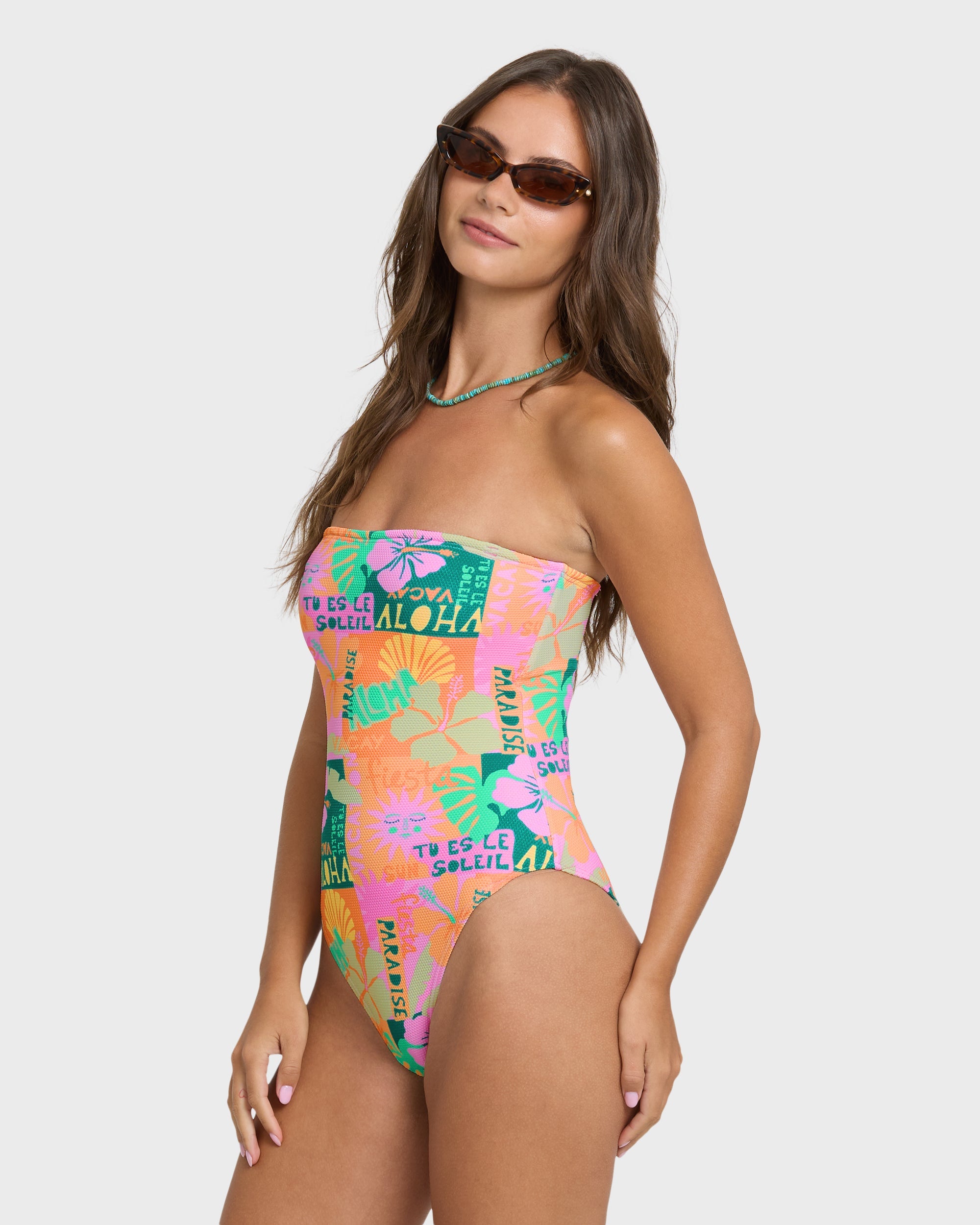 Sunscape Tully Hawaii Swimsuit - Deep Lagoon