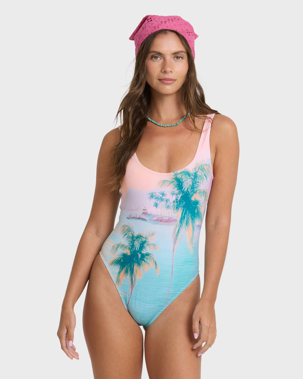 Palm Bay Fiji One Piece Swimsuit - Waterfall