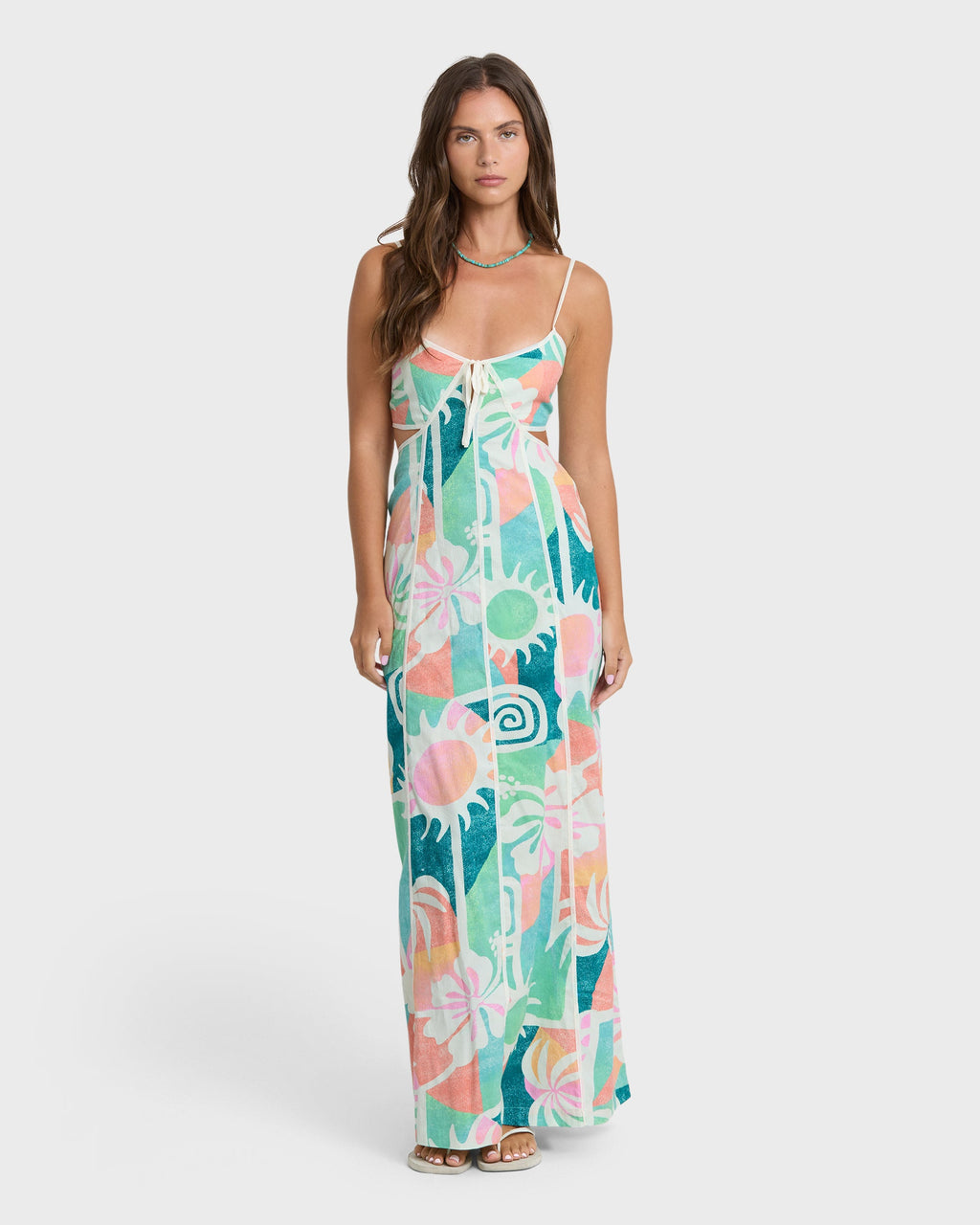 Blue Horizons Maxi Dress - Misty Blue