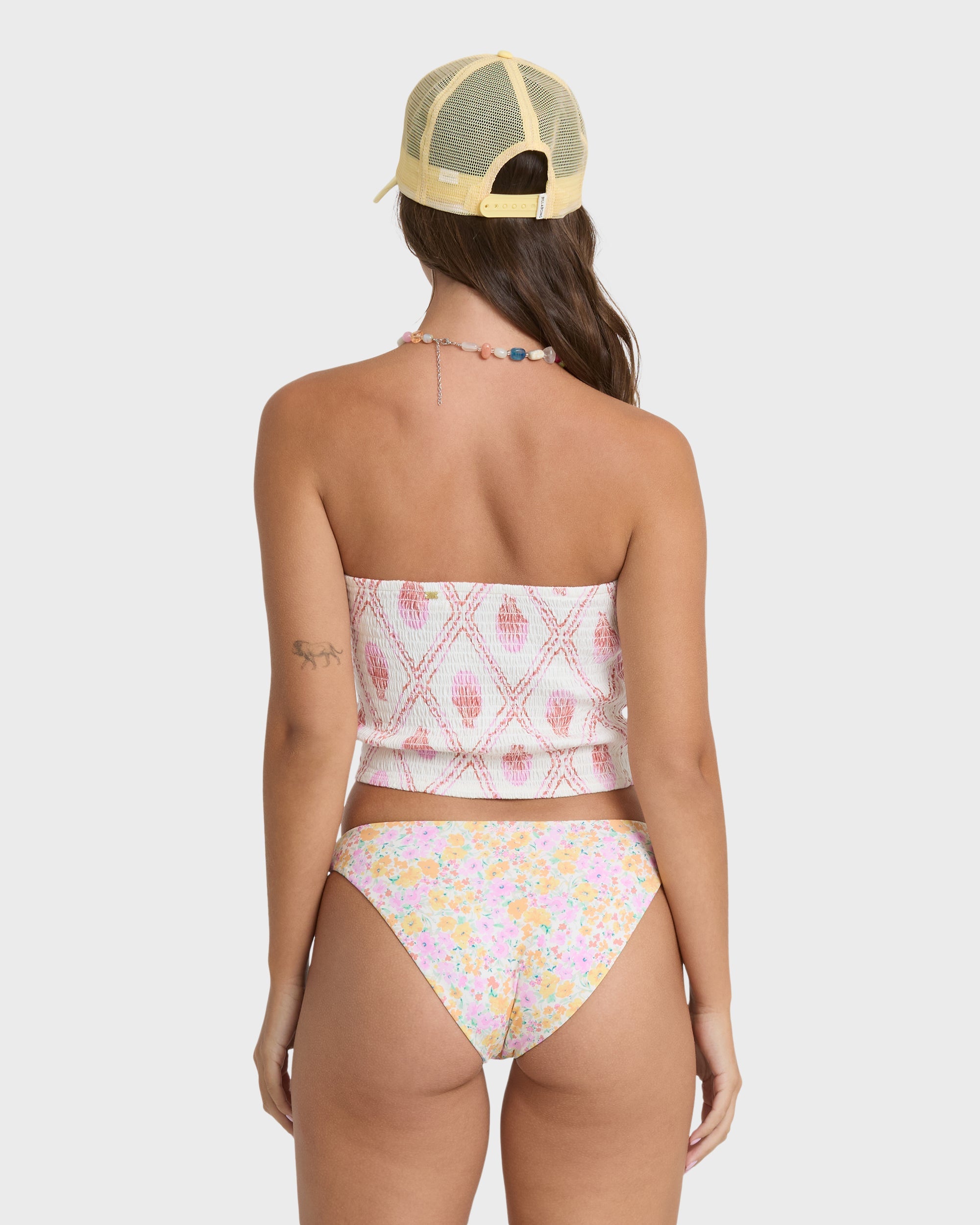 Keep It Simple Shell Ya Later Tube Top - Salt Crystal