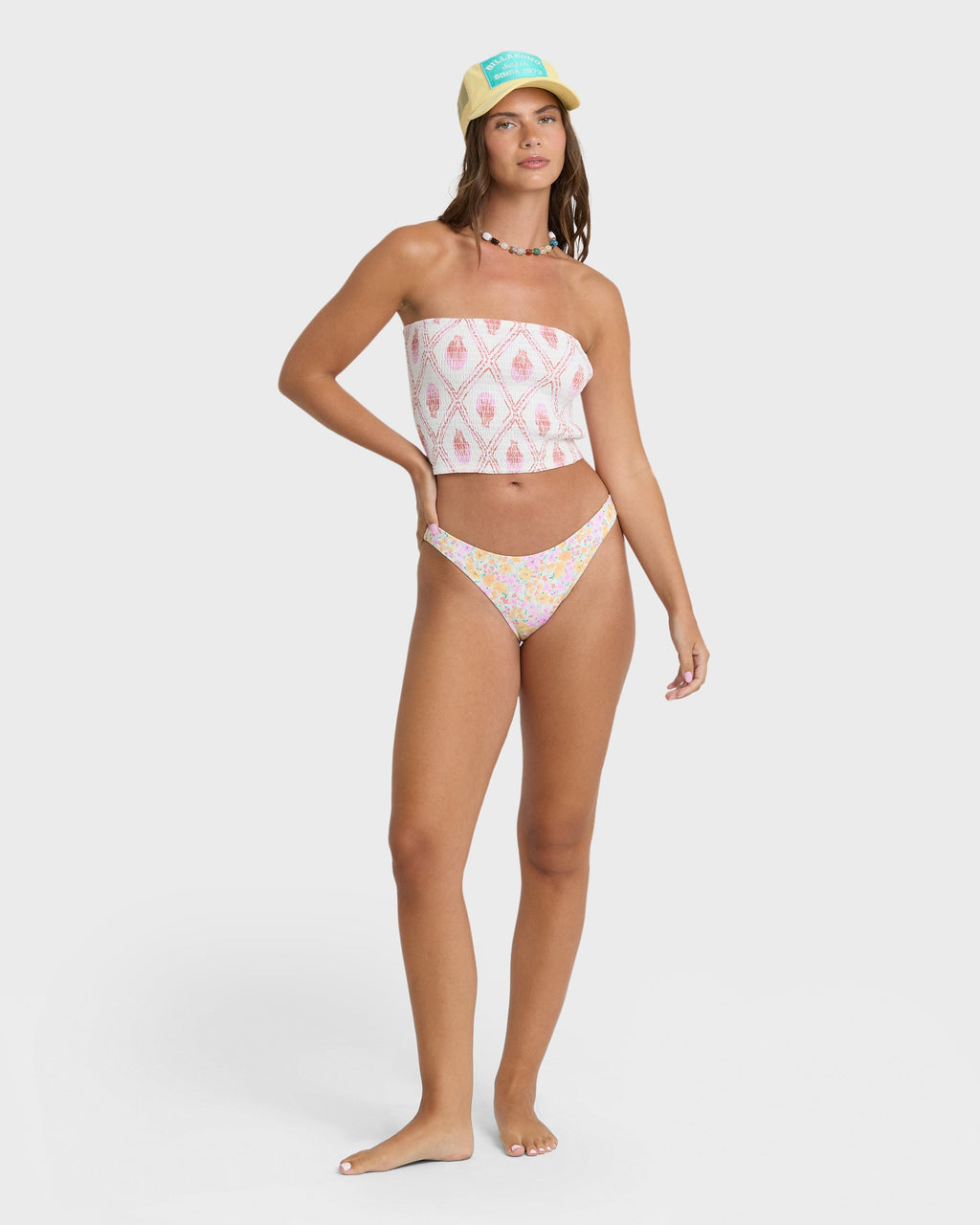 Keep It Simple Shell Ya Later Tube Top - Salt Crystal