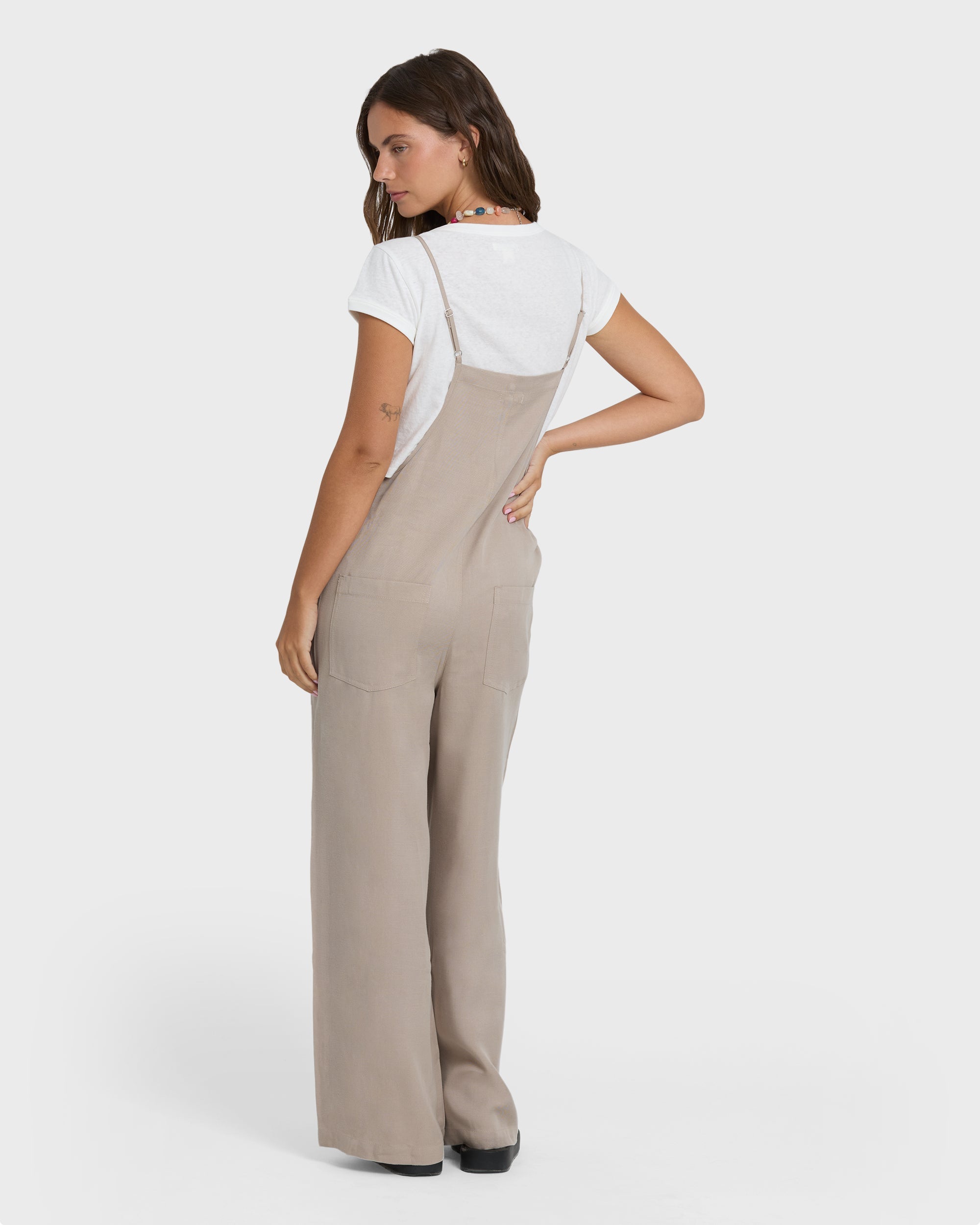 Best Ever Jumpsuit - Cobblestone