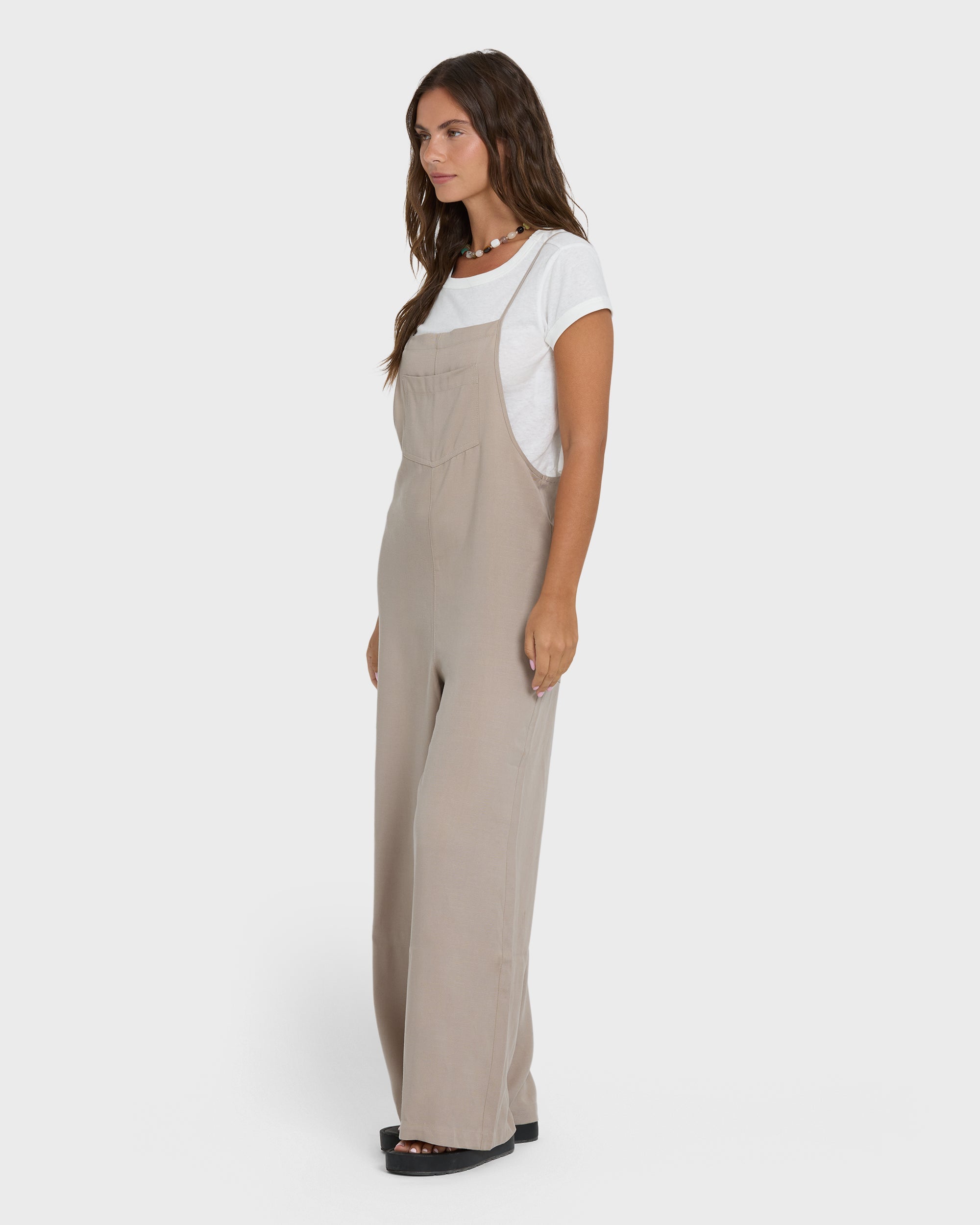 Best Ever Jumpsuit - Cobblestone