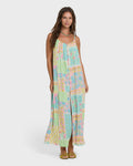 Perla Maxi Dress - White Multi