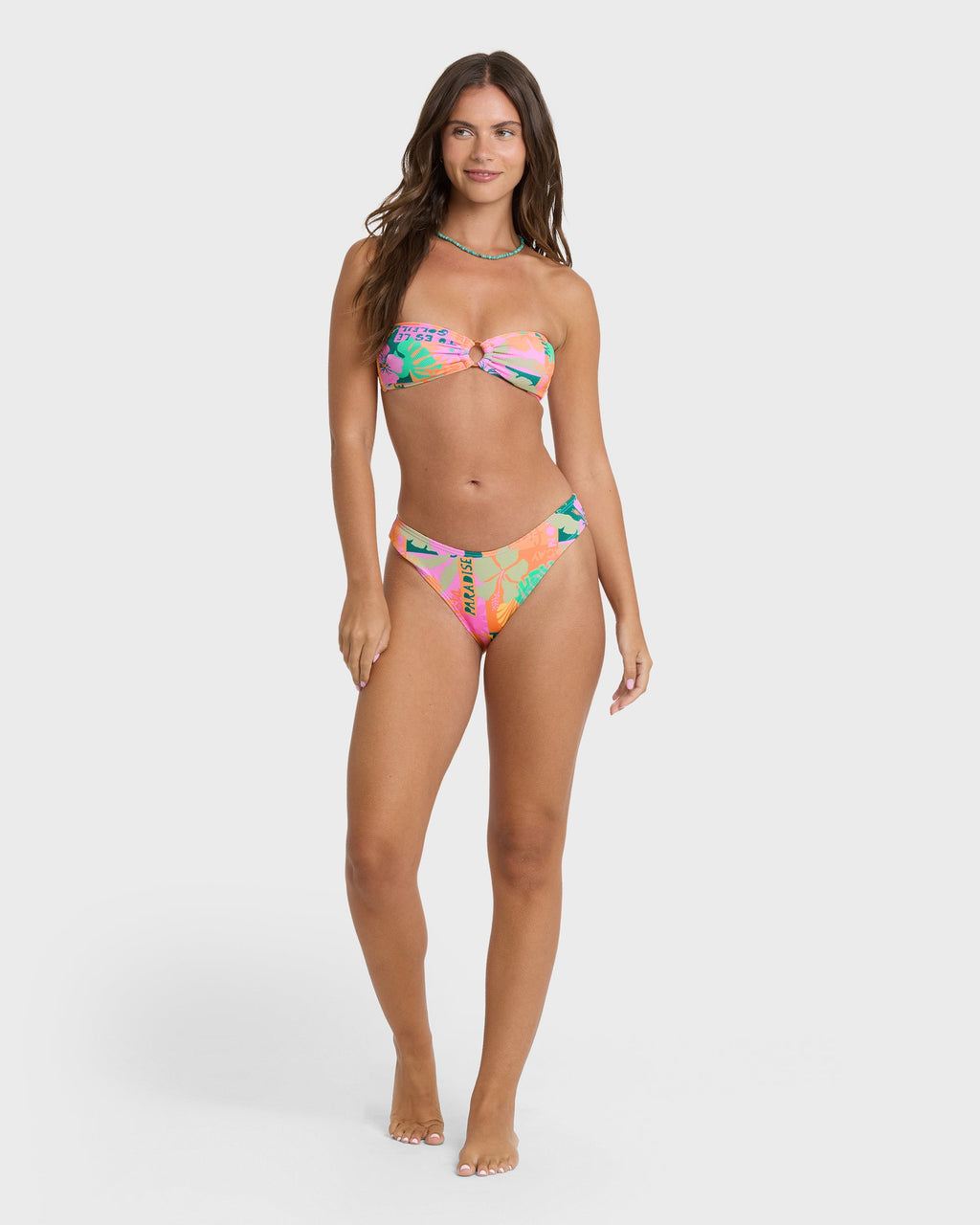 Sunscape Rio Bandeau Bikini Top - Deep Lagoon