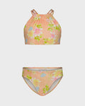 Girls Crazy For Coral Bikini Set