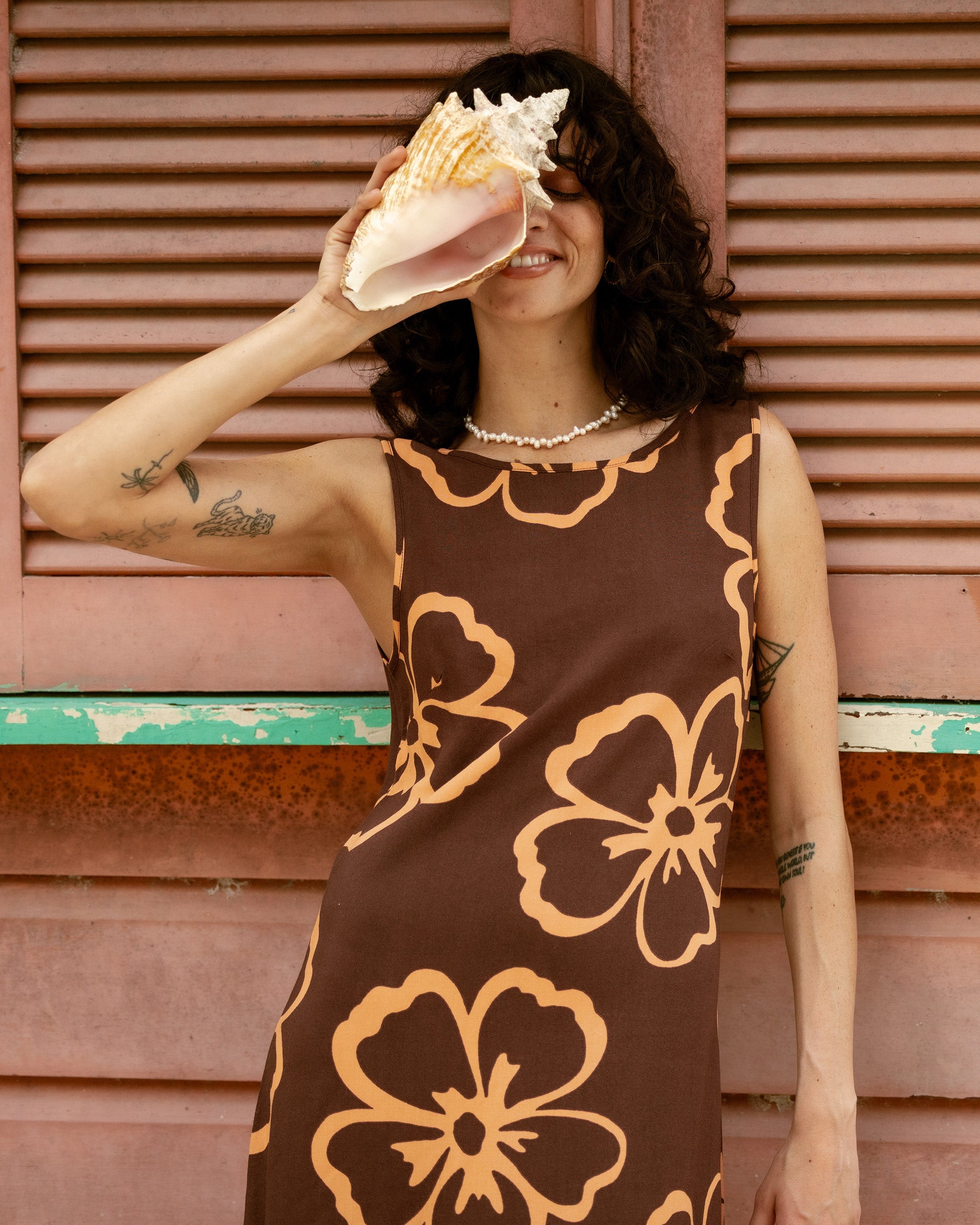Sunkissed Maxi Dress - Teak