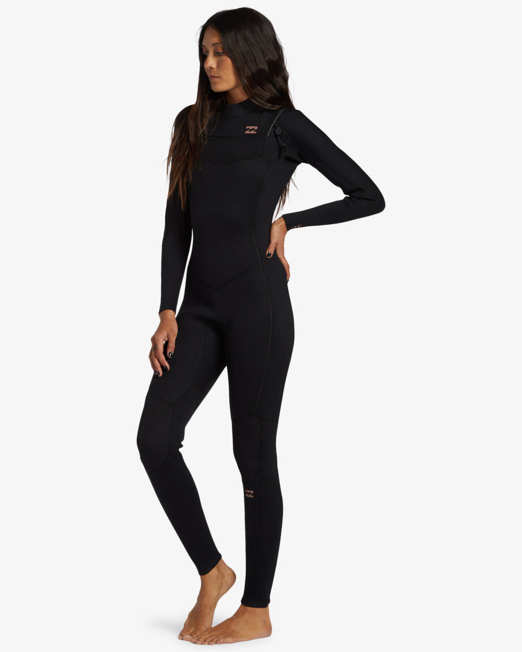 4/3mm Foil GBS Chest Zip Wetsuit - Black